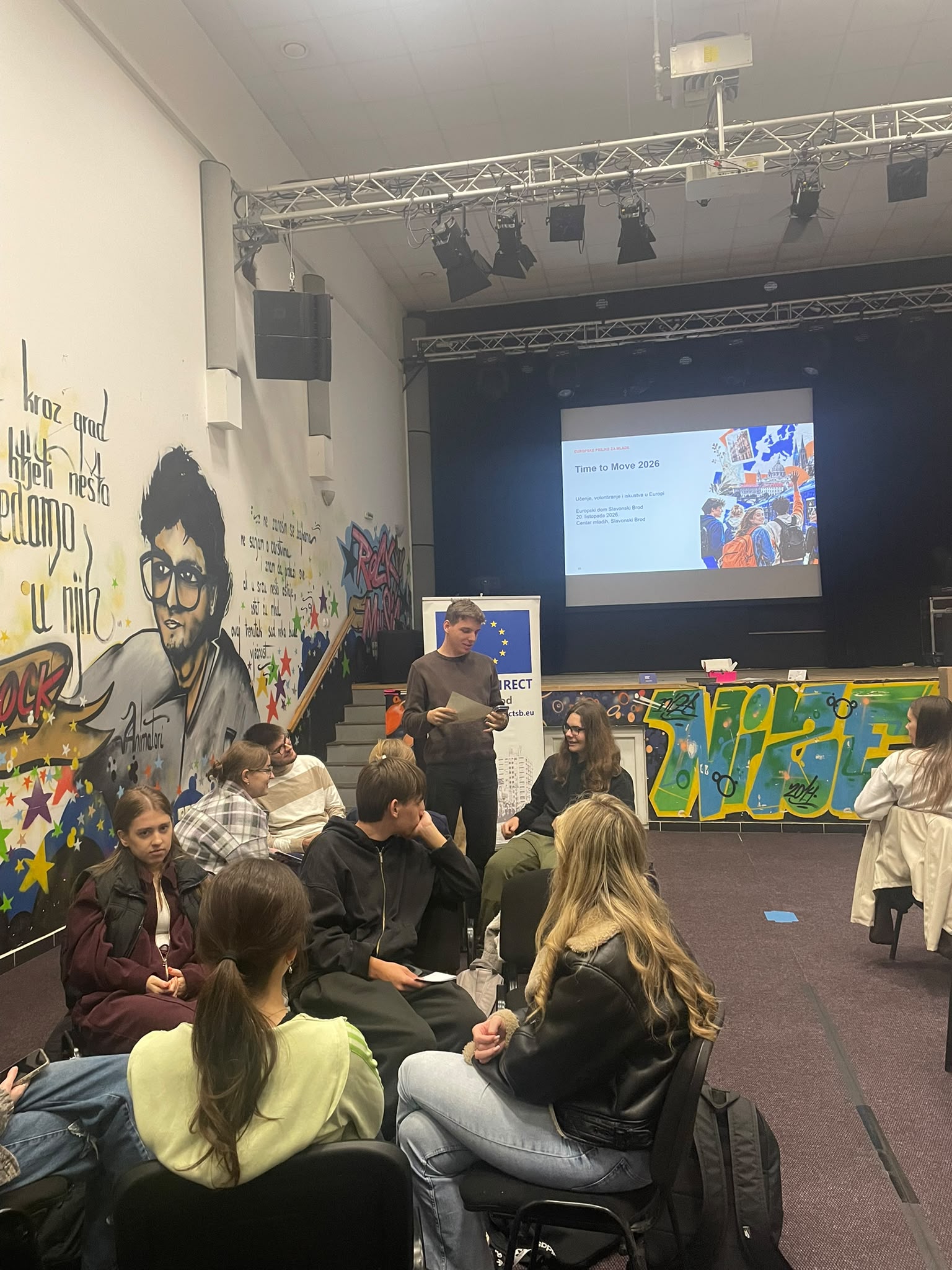 Održana radionica „Tvoja Europa, tvoj izbor – Erasmus+, DiscoverEU i volontiranje”